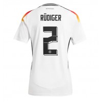 Maglie da calcio Germania Antonio Rudiger #2 Prima Maglia Europei 2024 Manica Corta